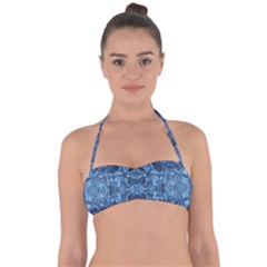 Abstract #8   I   Blues 6000 Halter Bandeau Bikini Top