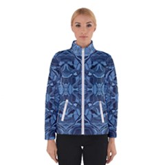 Abstract #8   I   Blues 6000 Winter Jacket by KesaliSkyeArt