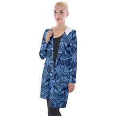 Abstract #8   I   Blues 6000 Hooded Pocket Cardigan