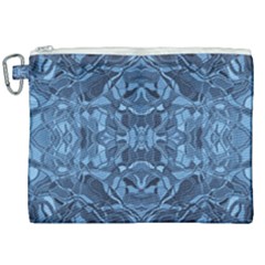 Abstract #8   I   Blues 6000 Canvas Cosmetic Bag (xxl)