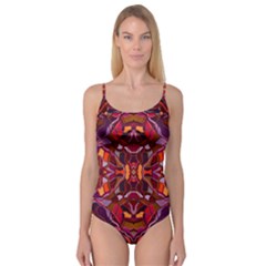 Abstract #8   I   Carmine 6000 Camisole Leotard  by KesaliSkyeArt