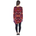 Abstract #8   I   Carmine 6000 Long Sleeve Tunic  View2