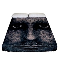 Foam Man Photo Manipulation Poster Fitted Sheet (california King Size) by dflcprintsclothing