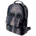 Foam Man Photo Manipulation Poster Flap Pocket Backpack (Small) View1