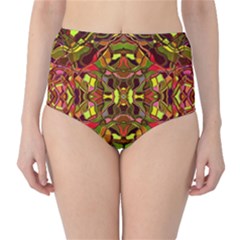 Abstract #8   I   Autumn 6000 Classic High-waist Bikini Bottoms by KesaliSkyeArt