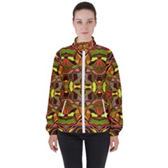 Abstract #8   I   Autumn 6000 High Neck Windbreaker (women)