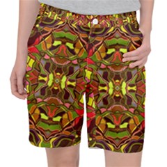 Abstract #8   I   Autumn 6000 Pocket Shorts by KesaliSkyeArt