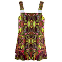 Abstract #8   I   Autumn 6000 Kids  Layered Skirt Swimsuit by KesaliSkyeArt