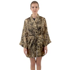 Abstract #8   Ii   Antiqued 6000 Long Sleeve Kimono Robe by KesaliSkyeArt