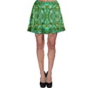 Abstract #8   Aqua Jungle 6000 Skater Skirt View1