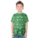 Abstract #8   Aqua Jungle 6000 Kids  Cotton Tee View1