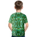 Abstract #8   Aqua Jungle 6000 Kids  Cotton Tee View2