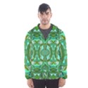 Abstract #8   Aqua Jungle 6000 Hooded Windbreaker (Men) View1