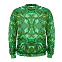 Abstract #8   Aqua Jungle 6000 Men s Sweatshirt View1