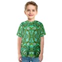 Abstract #8   Aqua Jungle 6000 Kids  Sport Mesh Tee View1