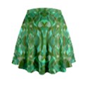 Abstract #8   Aqua Jungle 6000 Mini Flare Skirt View2