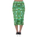 Abstract #8   Aqua Jungle 6000 Midi Pencil Skirt View2