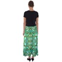 Abstract #8   Aqua Jungle 6000 Flared Maxi Skirt View2