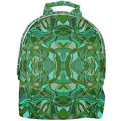 Abstract #8   Aqua Jungle 6000 Mini Full Print Backpack