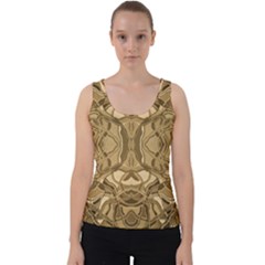 Abstract #8   Iii   Antique 6000 Velvet Tank Top