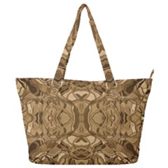 Abstract #8   Iii   Antique 6000 Full Print Shoulder Bag