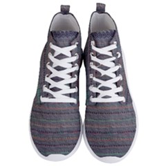 Purple Nordic Men s Lightweight High Top Sneakers by DeneWestUK