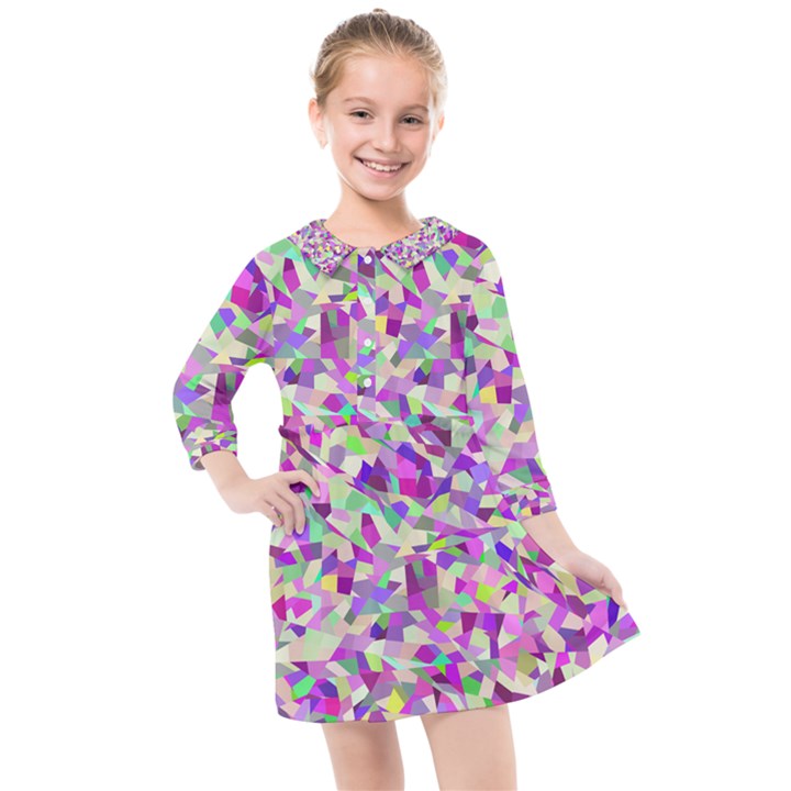 Verba Kids  Quarter Sleeve Shirt Dress