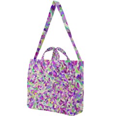 Verba Square Shoulder Tote Bag by artifiart