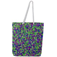 Nocturnal Full Print Rope Handle Tote (large) by artifiart