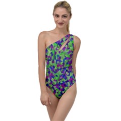 Nocturnal To One Side Swimsuit by artifiart