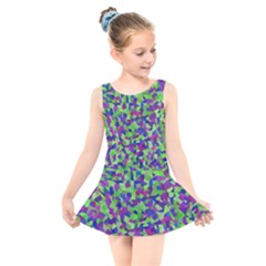 Nocturnal Kids  Skater Dress Swimsuit by artifiart