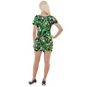 Sylvan Short Sleeve Asymmetric Mini Dress View2