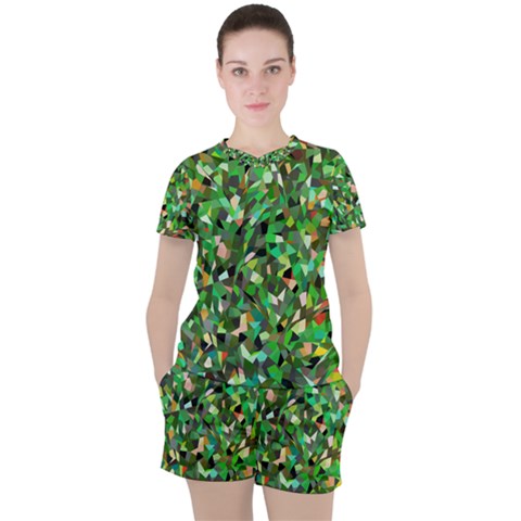 Sylvan Women s Tee And Shorts Set by artifiart