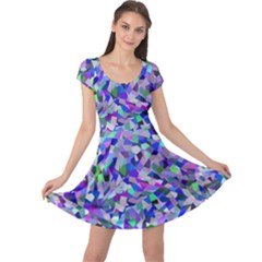 End Of Winter Cap Sleeve Dress by artifiart