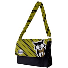 Yellow/black Owl Messenger Bag by TransfiguringAdoptionStore