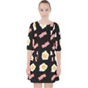 Bacon and Egg Pop Art Pattern Pocket Dress View1