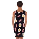 Bacon and Egg Pop Art Pattern Wrap Front Bodycon Dress View2