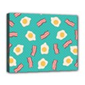 Bacon and Egg Pop Art Pattern Deluxe Canvas 20  x 16  (Stretched) View1