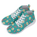 Bacon and Egg Pop Art Pattern Men s Lightweight High Top Sneakers View2