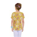 Bacon and Egg Pop Art Pattern Kids  One Piece Tee View2