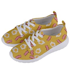 Bacon And Egg Pop Art Pattern Women s Lightweight Sports Shoes