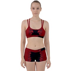 Canada Maple Leaf Gym Set Shirt & Shorts Women s by CanadaSouvenirs