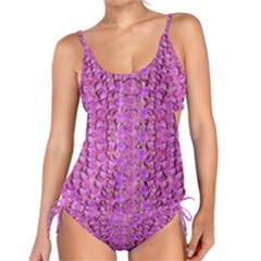 Paradise Blossom Tree On The Ornate Sakura Mountain Tankini Set by pepitasart