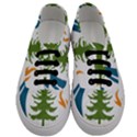 Forest Christmas Tree Spruce Men s Classic Low Top Sneakers View1