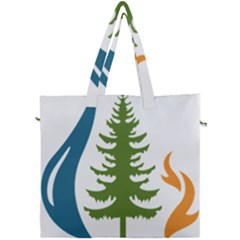 Forest Christmas Tree Spruce Canvas Travel Bag by Desi8484