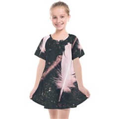 Feather Magic Kids  Smock Dress by WensdaiAmbrose