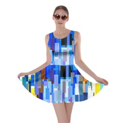 Color Colors Abstract Colorful Skater Dress by Pakrebo