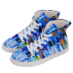 Color Colors Abstract Colorful Men s Hi-top Skate Sneakers by Pakrebo