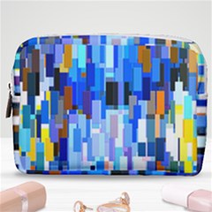 Color Colors Abstract Colorful Make Up Pouch (medium)