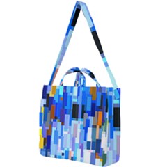 Color Colors Abstract Colorful Square Shoulder Tote Bag